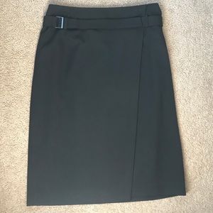 Nine West Wrap Front Pencil Skirt
